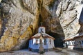 Ialomita Cave Monastery Royalty Free Stock Photo